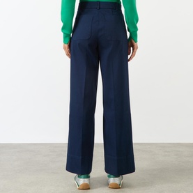 SPANXsupersmooth&trade; Stretch Twill Wide Leg Trousers
