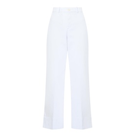 SPANXsupersmooth&trade; Stretch Twill Wide Leg Trousers