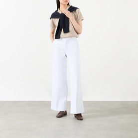 SPANXsupersmooth&trade; Stretch Twill Wide Leg Trousers