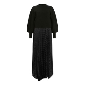 Sinead Hybrid Pleated Dress