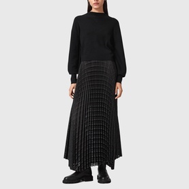 Sinead Hybrid Pleated Dress