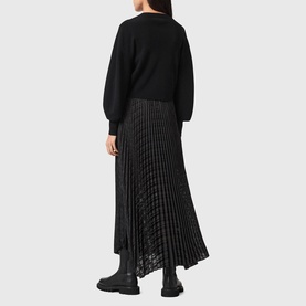 Sinead Hybrid Pleated Dress