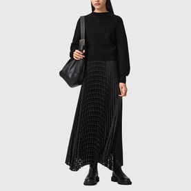 Sinead Hybrid Pleated Dress