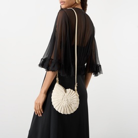 Sea Treasures Crochet Crossbody Bag