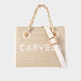 Sorrento Micro Raffia Tote Bag