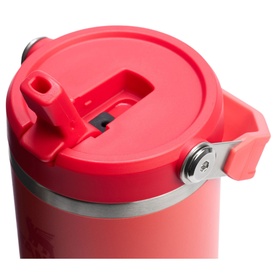 The Hot Coral Iceflow&trade; Flip Straw Tumbler 0.89L