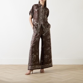 Sammy Printed Silk Shirt