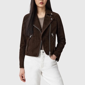 Dalby Suede Biker Jacket