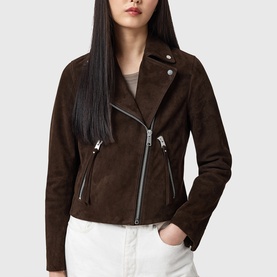 Dalby Suede Biker Jacket