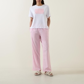 Logo Print Pyjama Set