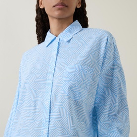 Abstract Printed Pyjama Set