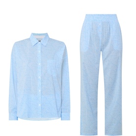 Abstract Printed Pyjama Set