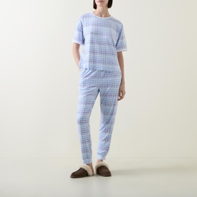 Logo T-Shirt & Bottoms Pyjama Set