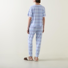 Logo T-Shirt & Bottoms Pyjama Set
