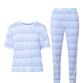Logo T-Shirt & Bottoms Pyjama Set