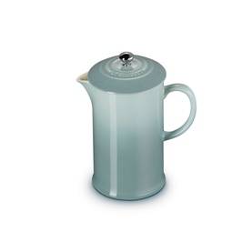 Stoneware Cafetiere with Metal Press 1L