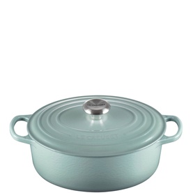 Signature Cast Iron Oval Casserole 27cm