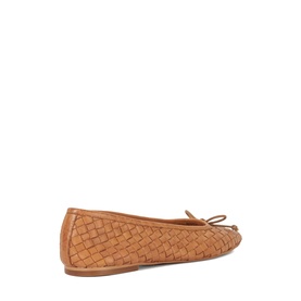 Heat Woven Bow Ballet Flats