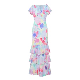 Eleanor Tulip Ruffled Dress