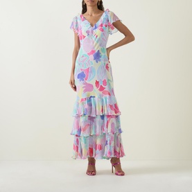 Eleanor Tulip Ruffled Dress