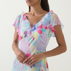 Eleanor Tulip Ruffled Dress