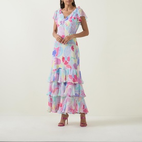 Eleanor Tulip Ruffled Dress