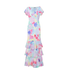 Eleanor Tulip Ruffled Dress