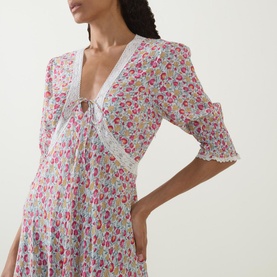 Amina Shell Pansy Dress