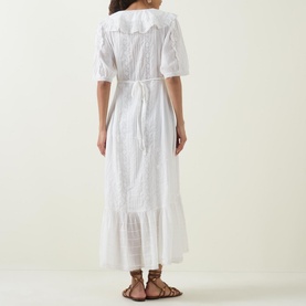 Edina Pansy Embroidered Dress