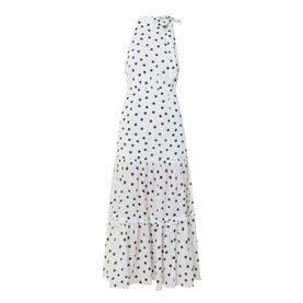 Tiered Polka Dot Dress