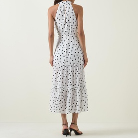Tiered Polka Dot Dress