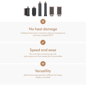 Airwrap ID Multistyler Straight and Wavy Ceramic Pink