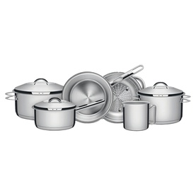 Stainless Steel Cookware Six-Piece Set