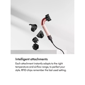 Supersonic R Hair Dryer Straight and Wavy Ceramic Pink