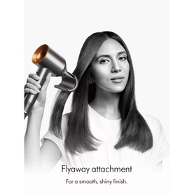 Supersonic Hair Dryer Straight and Wavy Prussian Blue and Rich Copper