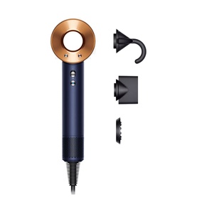 Supersonic Hair Dryer Straight and Wavy Prussian Blue and Rich Copper