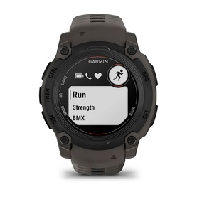 Instinct E 40 mm Black with Charcoal Band