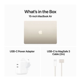 15 Inch M3 MacBook Air Starlight