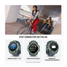 Instinct 3 50 mm AMOLED Neotropic Twilight Band