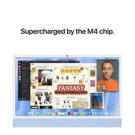 24 Inch M4 iMac with Retina 4.5K Display Blue