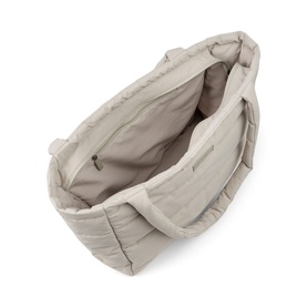 Quilted Tote Changing Bag Sand