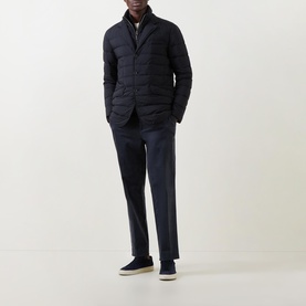 Bib-Insert Padded Jacket
