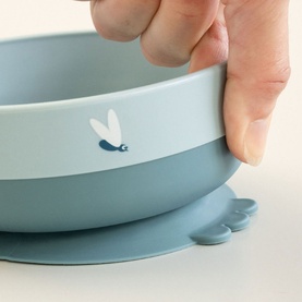 Elphee Blue Three-Piece Foodie First Meal Set