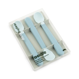 Foodie Easi-Grip Baby Spoon 3-Pack Blue