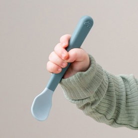 Foodie Easi-Grip Baby Spoon 3-Pack Blue