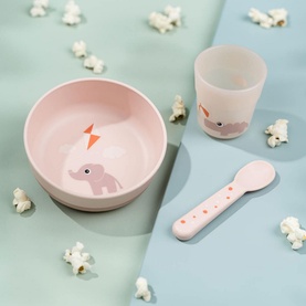 Playground Powder Three-Piece Foodie First Meal Set