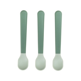 Foodie Easi-Grip Baby Spoon 3-Pack Green
