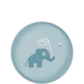 Elphee Blue Foodie Plate