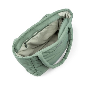 Quilted Tote Changing Bag Green