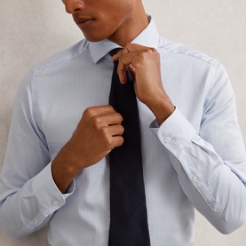 Remote Bengal Slim Striped Shirt